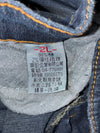Vintage Embroidered Warrior Graphic Denim Jeans (W:31) (L:39)