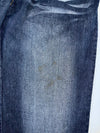 Vintage Embroidered Warrior Graphic Denim Jeans (W:31) (L:39)