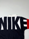 Nike Windbreaker Jacket – White, Black & Red Colorblock, (M)