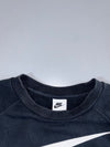 Nike | Black Big Swoosh Crewneck | (M)
