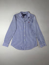 Polo Ralph Lauren Striped Shirt – Blue & White Custom Fit Women’s (S)