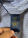 Polo Ralph Lauren Striped Shirt – Blue & White Custom Fit Women’s (S)