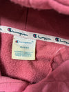 Champion Script Logo Hoodie – Mauve Pink  (S)