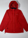 Black Yak Hooded Jacket – Red Windbreaker with Detachable Hood (M)