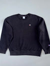 Champion | Black Crewneck Sweatshirt | (M)