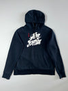 Air Jordan Brush Script Graphic Hoodie – Black (XL)