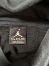 Air Jordan Brush Script Graphic Hoodie – Black (XL)