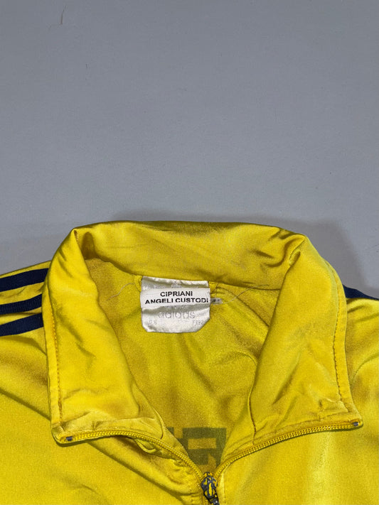 Adidas | Yellow Vintage Track Jacket | (XL)