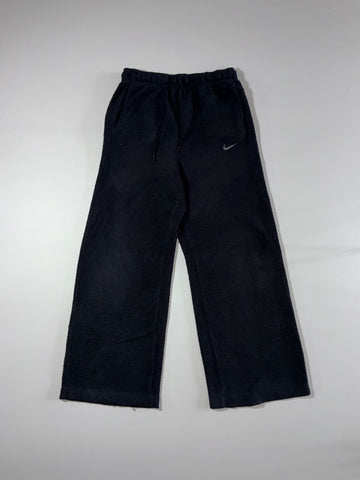 Nike Black Sherpa Fleece Wide-
Leg Pants (W:30) (L:40.5)