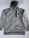 The North Face | Grey Zip Up Hoodie | (XL)