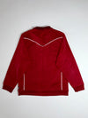 MLB New York Yankees Track Jacket – Maroon Full Zip, (XL)