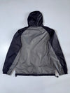 Fila | Grey Black Hooded Windbreaker | (M)