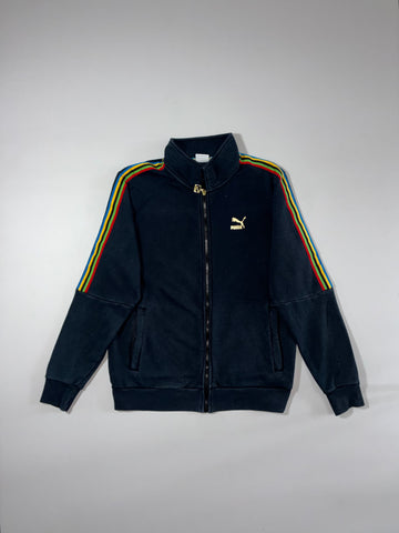Puma Retro Multicolor Stripe Track Jacket (M)