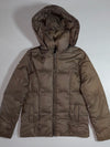 Lee Puffer Jacket – Olive/Khaki Hooded Down Jacket women’s , (S)