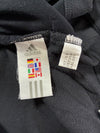 Adidas 3-Stripes Quarter Zip Fleece Pullover – Black (M)