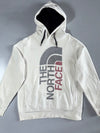 The North Face | White Graphic Hoodie | (L)
