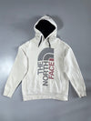 The North Face | White Graphic Hoodie | (L)