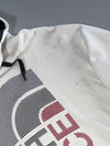 The North Face | White Graphic Hoodie | (L)