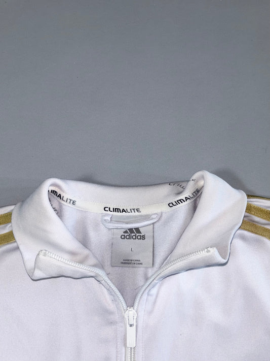 Adidas | White Gold Track Jacket | (XS)