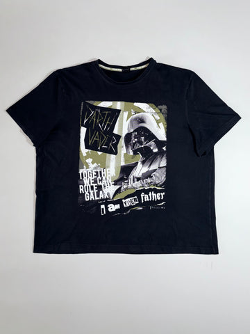 Star Wars Darth Vader Graphic Tee – “I Am Your Father” Print, Black T-Shirt,(3XL)