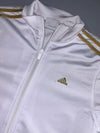 Adidas | White Gold Track Jacket | (XS)