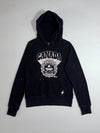Roots Athletic Dept. Canada Hoodie – Black Pullover Hoodie, (S)