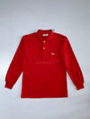Lacoste | Red Long Sleeve Polo T-Shirt | (S)