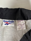 Reebok Mesh-Panel Track Jacket – Black Vintage Windbreaker, (M)
