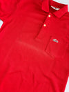 Lacoste | Red Long Sleeve Polo T-Shirt | (S)