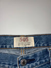 Levi’s 505 Limited Edition Distressed Denim Shorts (W:38) (L:20.5)