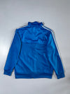 Adidas | Blue Silver Stripe Track Jacket | (S/M)