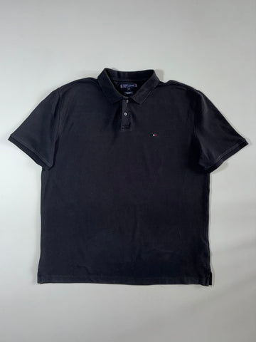 Tommy Hilfiger “The 1985 Polo Shirt” Regular Fit – Black (2XL)