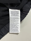 Nike Windbreaker Track Jacket – Black with Grey Stripe Piping, (M)