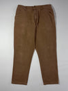 Carhartt Brown Duck Canvas Work Pants (W:34) (L:39)