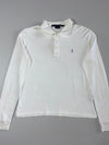 Ralph Lauren Sport Long Sleeve Polo Shirt – White (S)