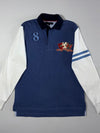 Tommy Hilfiger Crest No. 8 Colorblock Rugby Shirt (M/L)