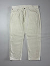 Levi’s 513 Straight Fit White Denim Jeans (W:36) (L:38)