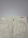 Levi’s 513 Straight Fit White Denim Jeans (W:36) (L:38)