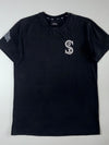 MLB Chicago White Sox Embroidered Logo T-Shirt – Black (M)