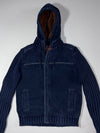 Marlboro Classics Sherpa-Lined Cardigan Jacket (S/M)