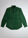 Polo Ralph Lauren Forest Green Corduroy Shirt  Slim Fit Button-Down, (L)