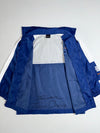 Nike Navy & White Windbreaker Jacket  Youth Zip-Up Colorblock (M)