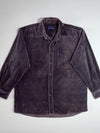 Regatta Charcoal Grey Corduroy Shirt  Chest Pocket Button-Down, (XL)