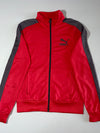 Puma T7 Track Jacket – Red/Grey (S)
