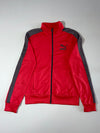 Puma T7 Track Jacket – Red/Grey (S)