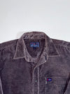 Regatta Charcoal Grey Corduroy Shirt  Chest Pocket Button-Down, (XL)