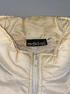 Adidas Vintage Puffer Vest – Cream/Off-White (M)