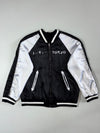 Snipers Reversible Sukajan Bomber Jacket – Tokyo Embroidered, Black/Silver (S)