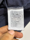 Carhartt Navy Allover Icon Print Crewneck Sweatshirt (L)