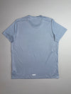 Adidas Grey Reflective 3-Stripe Running T-Shirt (XL)